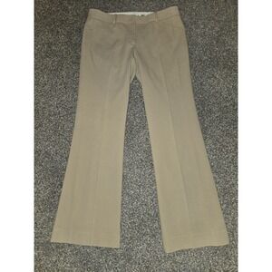 Elie Tahari Beige/Tan Lined Wide Leg Dress Pants 12/14